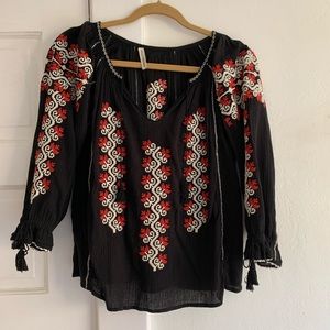 Ulla Johnson Embroidered Blouse